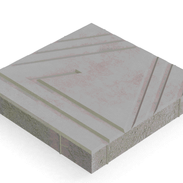 Loseta triangular