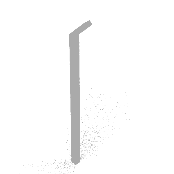 Poste Cerca Curvo